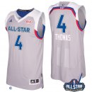 Camisetas NBA de Isaiah Thomas All Star 2017 Gris