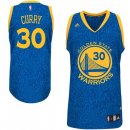 Camisetas NBA Golden State Warriors Luz Leopardo Curry Azul