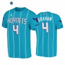 T-Shirt NBA Charlotte Hornets Devonte' Graham Double Pinstripes Azul Icon 2020-21