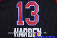 Camisetas NBA de James Harden All Star 2015 Negro