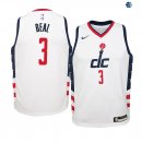 Camisetas de NBA Ninos Washington Wizards Bradley Beal Nike Blanco Ciudad 19/20