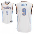 Camisetas NBA de Serge Ibaka Oklahoma City Thunder Blanco