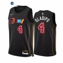 Camisetas NBA de Miami Heat Victor Oladipo 75th Negro Ciudad 2021-22