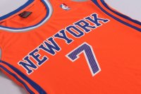 Camisetas NBA Mujer Carmelo Anthony New York Knicks Naranja-1