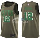 Camisetas NBA Salute To Servicio Boston Celtics Terry Rozier III Nike Ejercito Verde 2018