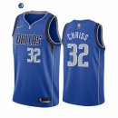 Camisetas NBA Nike Dallas Mavericks NO.32 Marquese Chriss 75th Season Azul Icon 2021-22