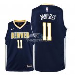 Camiseta NBA Ninos Denver Nuggets Monte Morris Marino Icon 2018