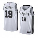 Camisetas NBA De San Antonio Spurs Luka Samanic Blanco Association 2019-20
