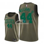 Camisetas NBA Salute To Servicio Boston Celtics Robert Williams III Nike Camuflaje Militar 2018