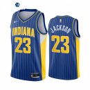 Camisetas NBA de Indiana Pacers Isaiah Jackson Nike Azul Ciudad 2021-22