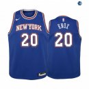 Camisetas de NBA Ninos New York Knicks Kevin Knox Azul Statement 19/20