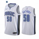 Camiseta NBA de Cole Anthony Orlando Magic NO.50# Blanco Association 2020-21