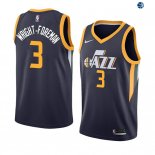 Camisetas NBA de Justin Wright-Foreman Utah Jazz Marino Icon 19/20