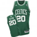 Camisetas NBA de Ray Allen Boston Celtics Rev30 Verde