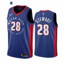 Camiseta NBA de Isaiah Stewart Detroit Pistons Nike Azul Ciudad 2020-21