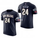 Camisetas NBA de Manga Corta Tony Allen New Orleans Pelicans Marino 17/18