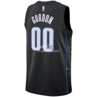 Camisetas NBA de Aaron Gordon Orlando Magic Nike Negro Ciudad 18/19