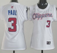Camisetas NBA Mujer Chris Paul Los Angeles Clippers Blanco