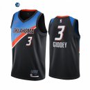 Camisetas NBA de Oklahoma City Thunder Josh Giddey Nike Negro Ciudad 2021