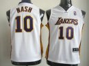 Camiseta NBA Ninos Blanco Los Angeles Lakers Steve Nash