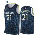 Camisetas NBA de Minnesota Timberwolvs Kevin Garnett Select Series Marino Camuflaje 2021