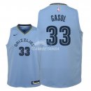 Camisetas de NBA Ninos Memphis Grizzlies Marc Gasol Azul Statement 18/19