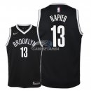 Camiseta NBA Ninos Brooklyn Nets Shabazz Napier Negro Icon 2018