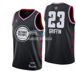 Camisetas NBA de Blake Griffin All Star 2019 Negro