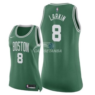 Camisetas NBA Mujer Shane Larkin Boston Celtics Verde Icon