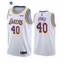 Camisetas NBA Nike Los Angeles Lakers NO.40 Mason Jones 75th Season Blanco Association 2021-22