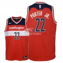 Camisetas de NBA Ninos Washington Wizards Otto Porter Jr Rojo Icon 2018