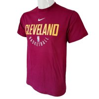 Camisetas NBA Cleveland Cavaliers Nike Borgoña