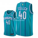 Camisetas NBA de Cody Zeller Charlotte Hornets Retro Verde 30 Aniversario 2018