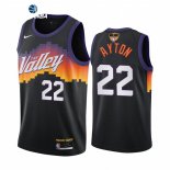 Camisetas NBA Phoenix Suns andre Ayton 2021 Finales Negro