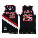 Camisetas NBA de Jerome Kersey Portland Trail Blazers Negro