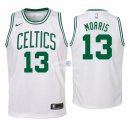 Camiseta NBA Ninos Boston Celtics Marcus Morris Blanco Association 2018