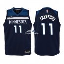 Camiseta NBA Ninos Minnesota Timberwolves Jamal Crawford Marino Icon 17/18