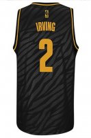 Camisetas NBA Cleveland Cavaliers Metales Preciosos Moda Irving Negro