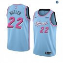 Camisetas NBA de Jimmy Butler Miami Heat Azul Ciudad 19/20