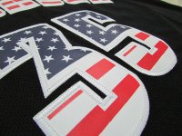 Camisetas NBA USA Bandera Edicion Especial Durant Negro