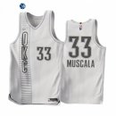 Camisetas NBA de Oklahoma City Thunder Mike Muscala 75th Blanco Ciudad 2021-22