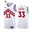 Camiseta NBA de Marc Gasol Toronto Raptors Blanco Association 2020-21