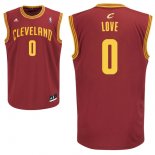 Camisetas NBA de Kevin Love Cleveland Cavaliers Rojo