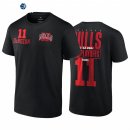 T Shirt NBA Chicago Bulls NO.11 DeMar DeRozan Negro 2022