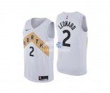 Camisetas NBA de Kawhi Leonard Toronto Raptors Nike Blanco Ciudad 18/19