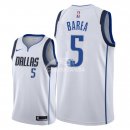Camisetas NBA de J.J. Barea Dallas Mavericks Blanco Association 2018