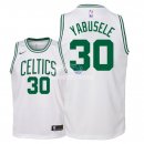 Camiseta NBA Ninos Boston Celtics Guerschon Yabusele Blanco Association 2018
