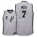 Camisetas de NBA Ninos San Antonio Spurs Chimezie Metu Gris Statement 2018