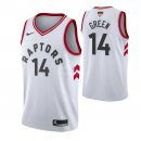 Camisetas NBA Toronto Raptors Danny Green 2019 Finales Blanco Association