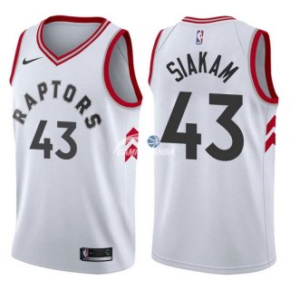 Camisetas NBA de Pascal Siakam Toronto Raptors Blanco Association 17/18